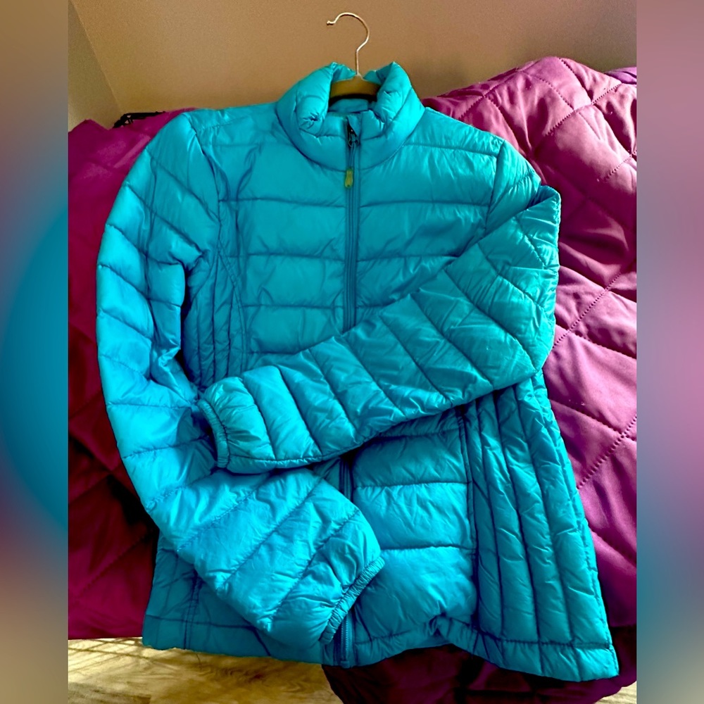 32 degrees Weatherproof Puffer - Women's M, light blue